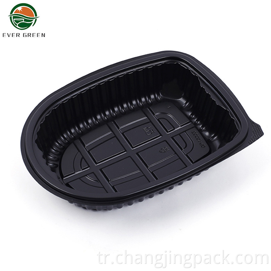 Microwavable Food Containers , Roasted Chicken Disposable Plastic Base